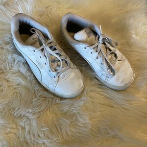 Puma Classic White Trainers